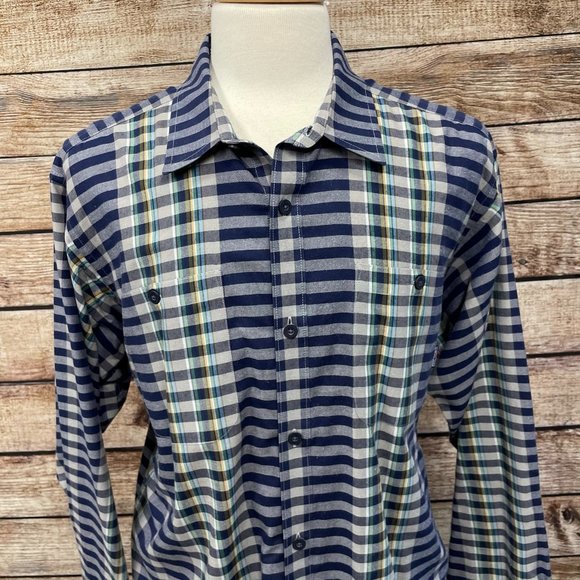 Patagonia Organic Cotton Button Front Shirt L - Picture 1 of 6
